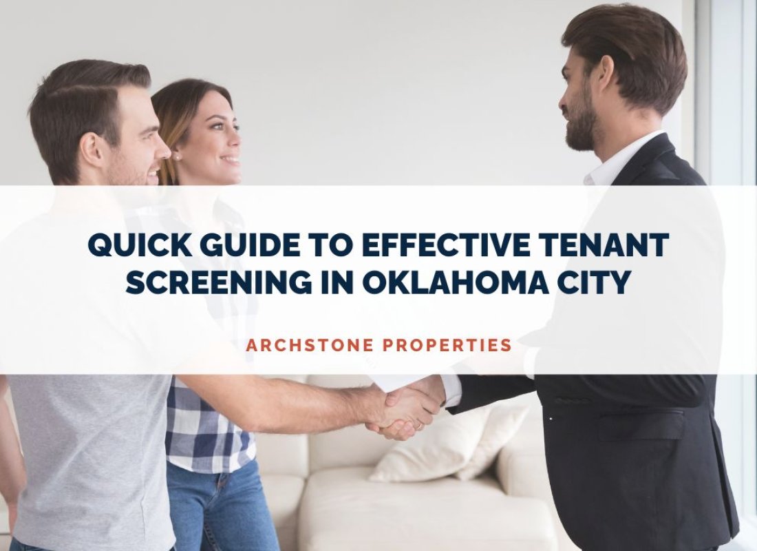 Quick Guide to Effective Tenant Screening in Oklahoma City